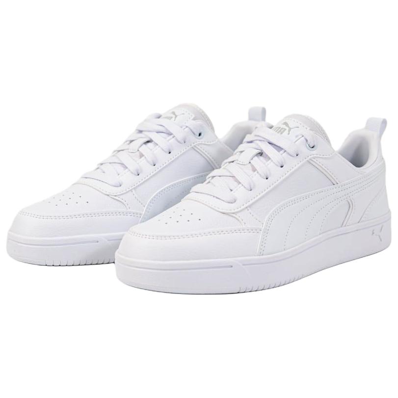 New PUMA DRIBBLE Low Top Skateboard Shoes Unisex White 400326-08