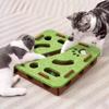 Haustier Katze Puzzle Labyrinth Löcher Spielzeug Filzbox Mit Glöckchen Ball Kätzchen Spielzeug Interaktiv Lustig Katzen Zubehör