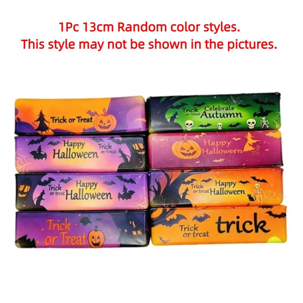 Creative Halloween Squishy Toy Colorful Slow Rebound Butter Stick Halloween Fidget Toy Office