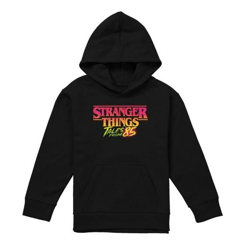 Stranger Things: Tales from Â´85 Childrens/Kids Logo Hoodie