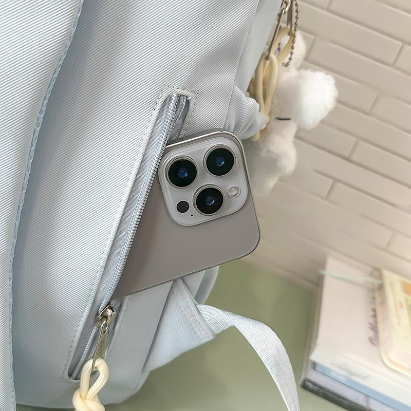 Sac d'école pour collégienne Sac à dos pour ordinateur à blocs de couleurs pour femmes Grande capacité Sac à dos pour livres