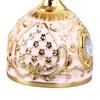 2PCS Small Zinc Alloy Goblet 30ml Capacity Embossed Wine Glass Metal Wine Cup  Banquet Celebration