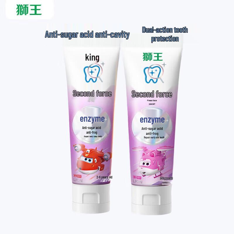 

Lion Kids Enzyme Anti-Cavity Toothpaste