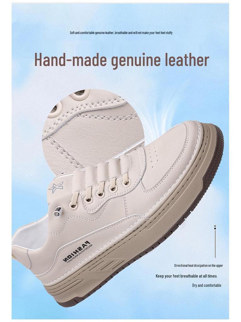 Men's Korean Style White Canvas Slip-On Loafers - Trendy Spring Low-Top Casual Shoes