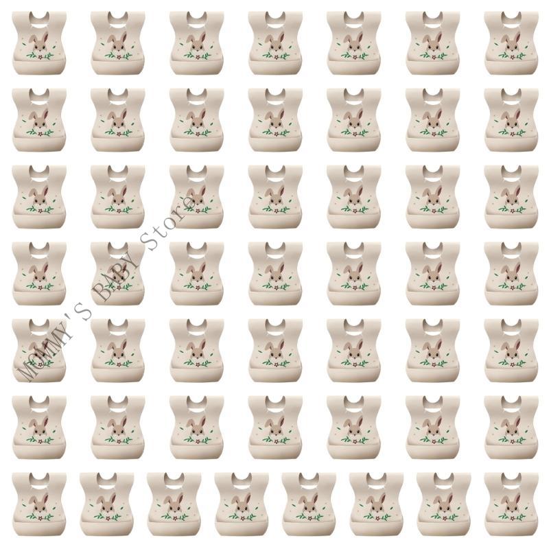 

H3CD Pack Of 50 Child Friendly Bib Disposable Bib Ensuring Comfort & Protections