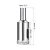 Uxcell 5pcs 16mm 18mm 14mm Diamond Coated Drill Bit Tile Marble Glass Ceramic Hole Saw Drilling Bits DIY Wall Hole Saw Drilling