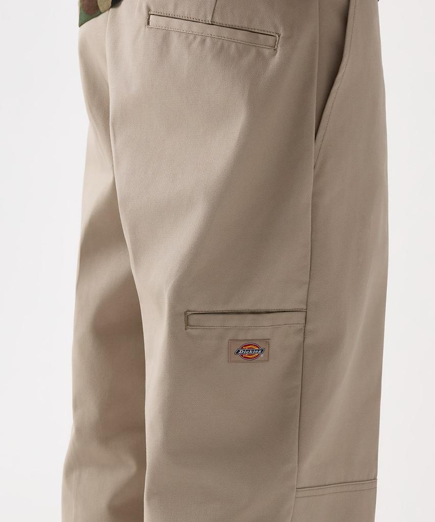 Dickies Double Knee 85283 Loose Fit Work Pants Khaki Gray