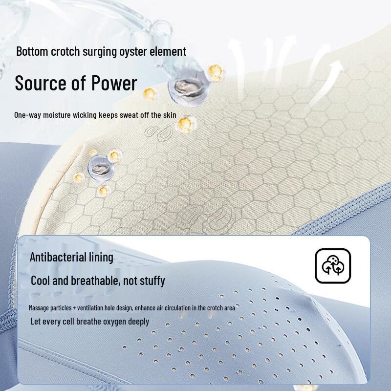 Men's Ice Silk Boxer Briefs 3-Pack