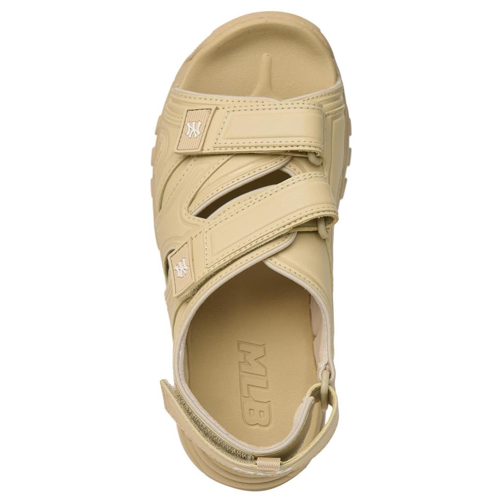 New MLB Sandal Chunky Mask Beach Sandals Unisex Yellow 3ASDRNS43-50BGM