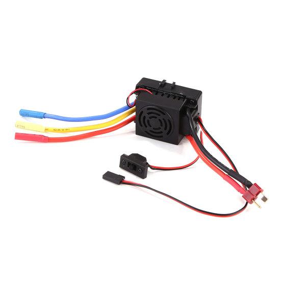 Waterproof 12-slot 4-pole ESC High Torque 5.5V Brushless Motor for RC Car Truck
