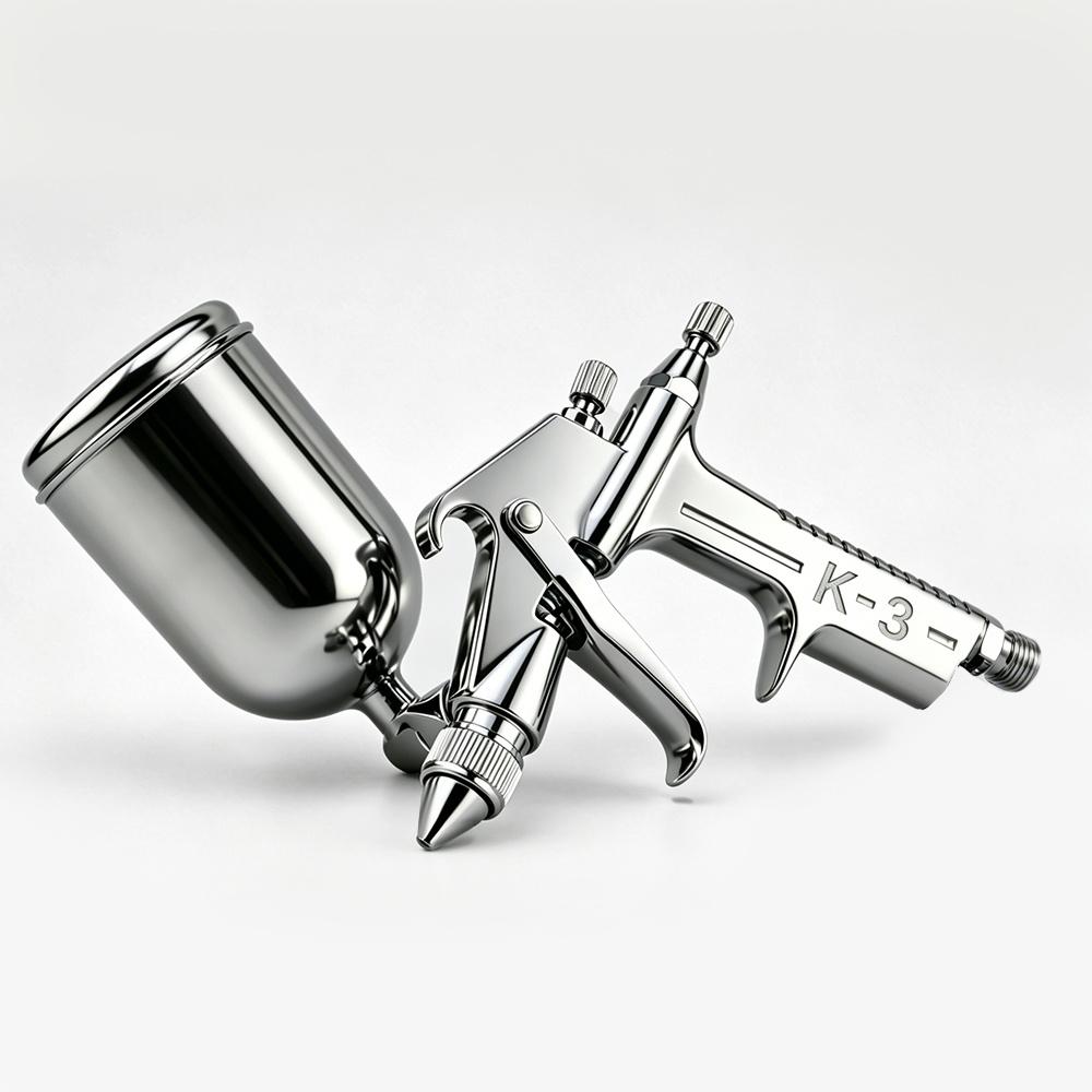 Mini Pneumatic Paint Spray Gun 0.5mm Nozzle Professional spraying tools Suitable for car repair, paint restoration, and chassis spraying