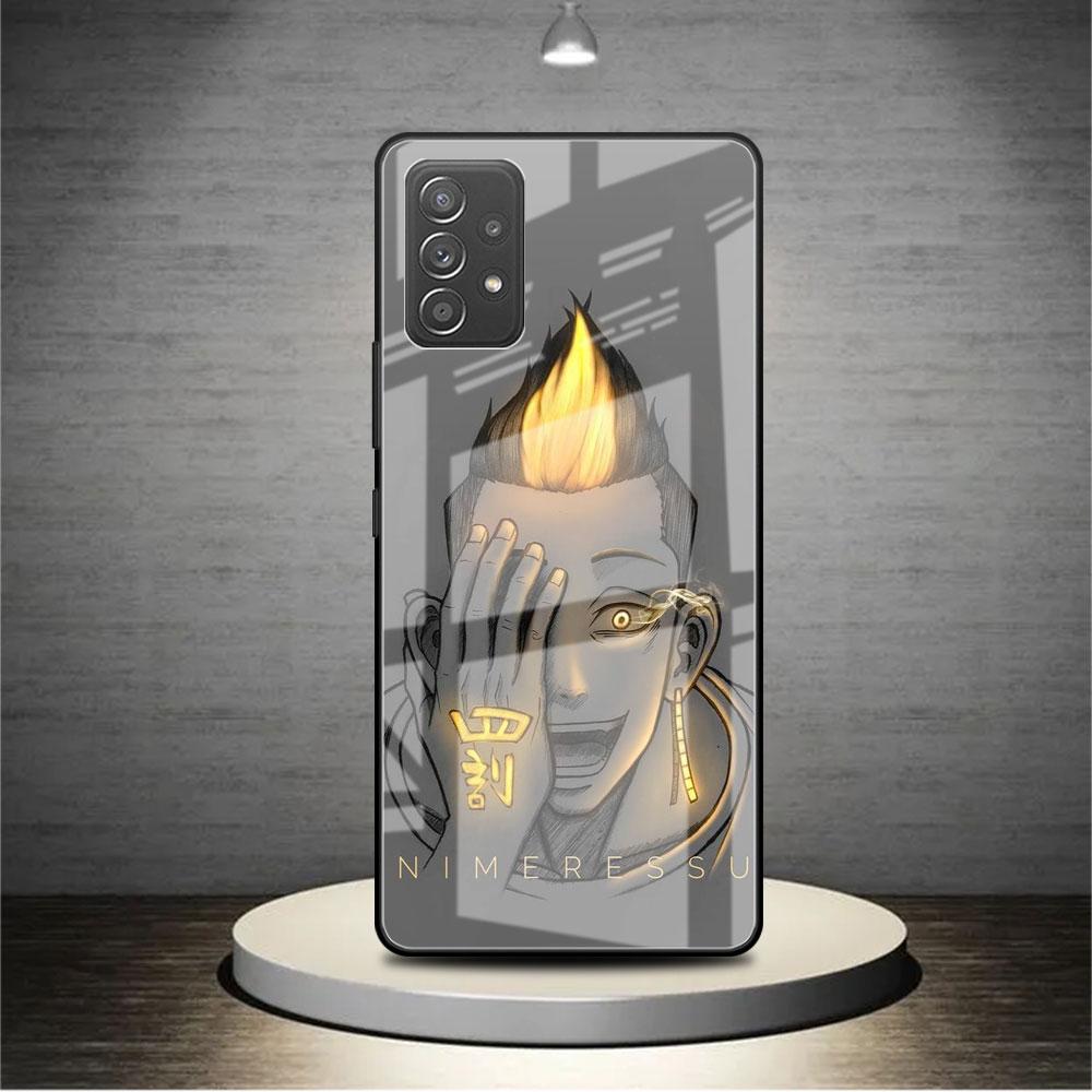 

Стеклянный чехол для Samsung Galaxy A52 A71 A50 A51 A70 A21s A31 A72 A10 A12 A30 A22 5G, чехол для телефона, Япония, аниме, Токио, Мстители Samsung A03