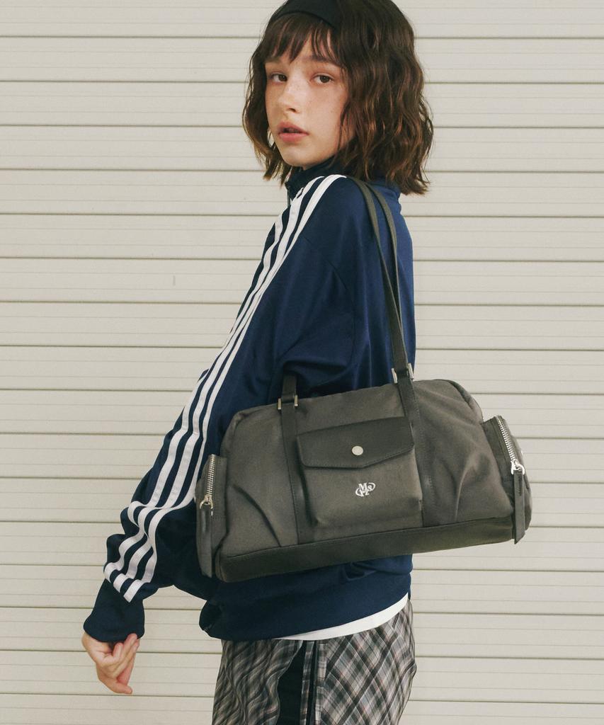 Masmarulez Lumi Nylon Shoulder Bag_Dark Gray