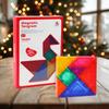 Magnetic Tangram 9-Piece Jigsaw Puzzle ABS Montessori Educational Toy 3D Geometric Figure Puzzles Game Contains Teaching Cards
