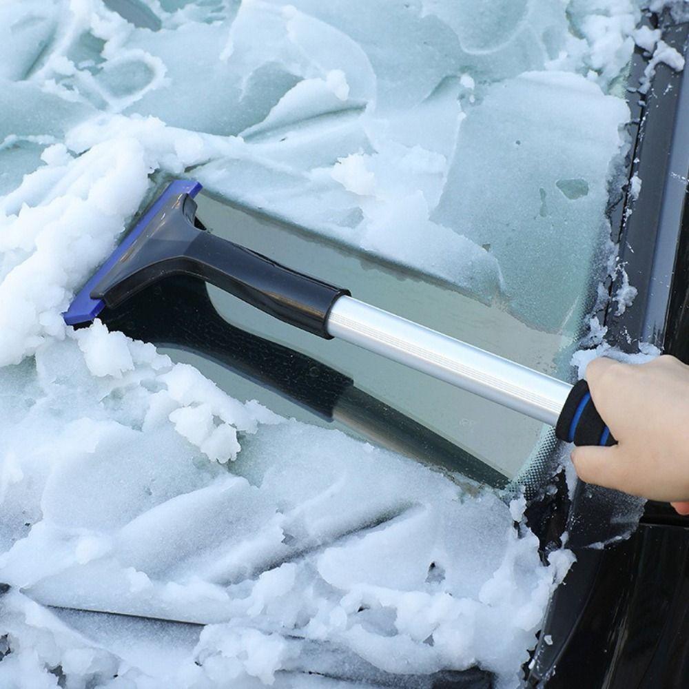 Frost Removal Snow Shovel Extra-Long Handle Snow Cleaning Tool Windshield Cleaning