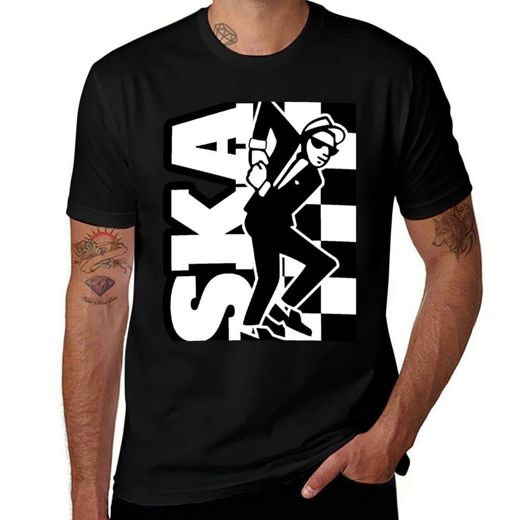 SKA T-Shirt Man T Shirts Cotton T Shirt for Man T Shirt Man Plain T-Shirt