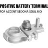 Battery Terminal Connector, Top Post Positive Battery Terminal, Replaces Part Number 91980-3X010, Compatible With G80 G90 2015- EV Rio 2015- And