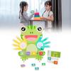 Wooden Frog Finger Math Puzzle For Kids Learning Addition And Subtraction Skill Development