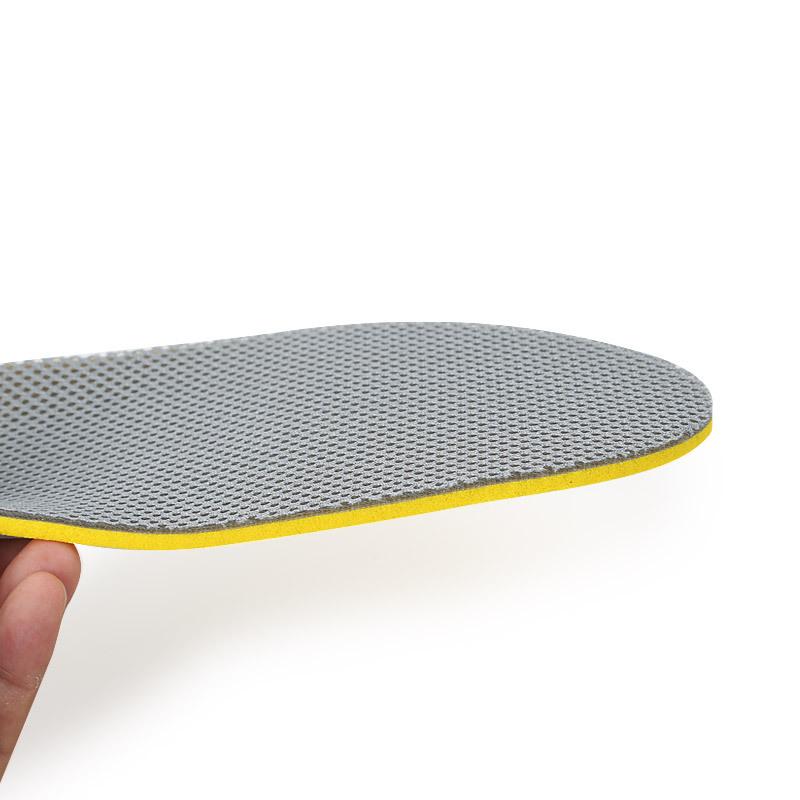 Grid Arch Pad Flat Foot Men's and Women's Insoles Inner and Outer Figure-eight Orthopedic Insoles Breathable Mesh Full Pad