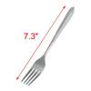 Stainless Steel Forks Set 10 Pcs Dinnerware Cutlery Cooking Utensils Strong Durable Ideal Events