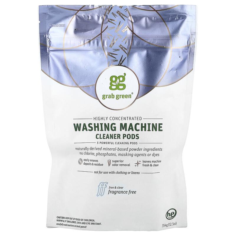 Washing Machine Cleaner Pods, Fragrance Free, 12.5 oz (354 g)