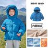 Boys Red Winter Padded Coat Thick Fleece Lined Cotton Jacket Kids Warm Casual Outerwear