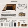 OEING Outdoor Camping Tent & Tarp Shelter