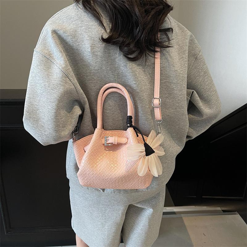 Temperament Fortgeschrittener Sinn Handtrage Gemüsekorb Tasche Damen Trend Textur Vielseitige Schulter Messenger Bag