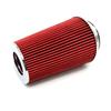 3" Inlet Auto Long Ram Cold Air Intake Filter Cone Filter Red Universal KN Types