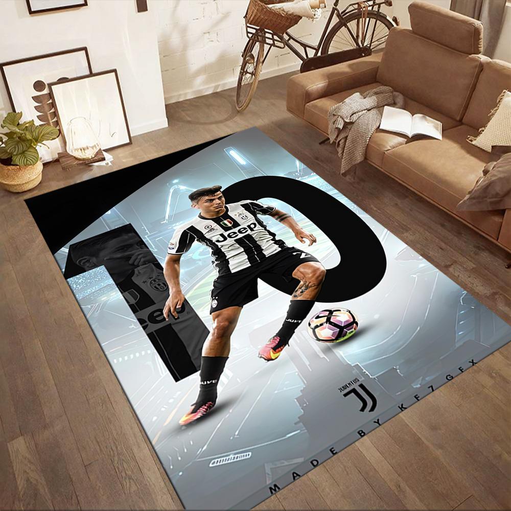 Juventus Area Rug Design For Entryway Bedrooms Outdoor Living Rooms Antislip Rug Anime Office Decor Gift For Festivals
