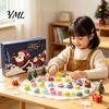 Fun Holiday Activity for Classmates Christmas Advent Calendar, 24 Day Countdown Box with Mystery Figures, Calendar Decoration Festive Decor Kids Room