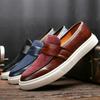 Classic Men Shoes Slip-on Leather Shoes British Style Business Casual Shoes Driving Flats Outdoor Platform Men Loafers Mocasines