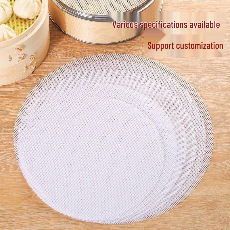 Food-Grade Non-Stick High-Temperature Silicone Steamer Mat for Baozi and Mantou
