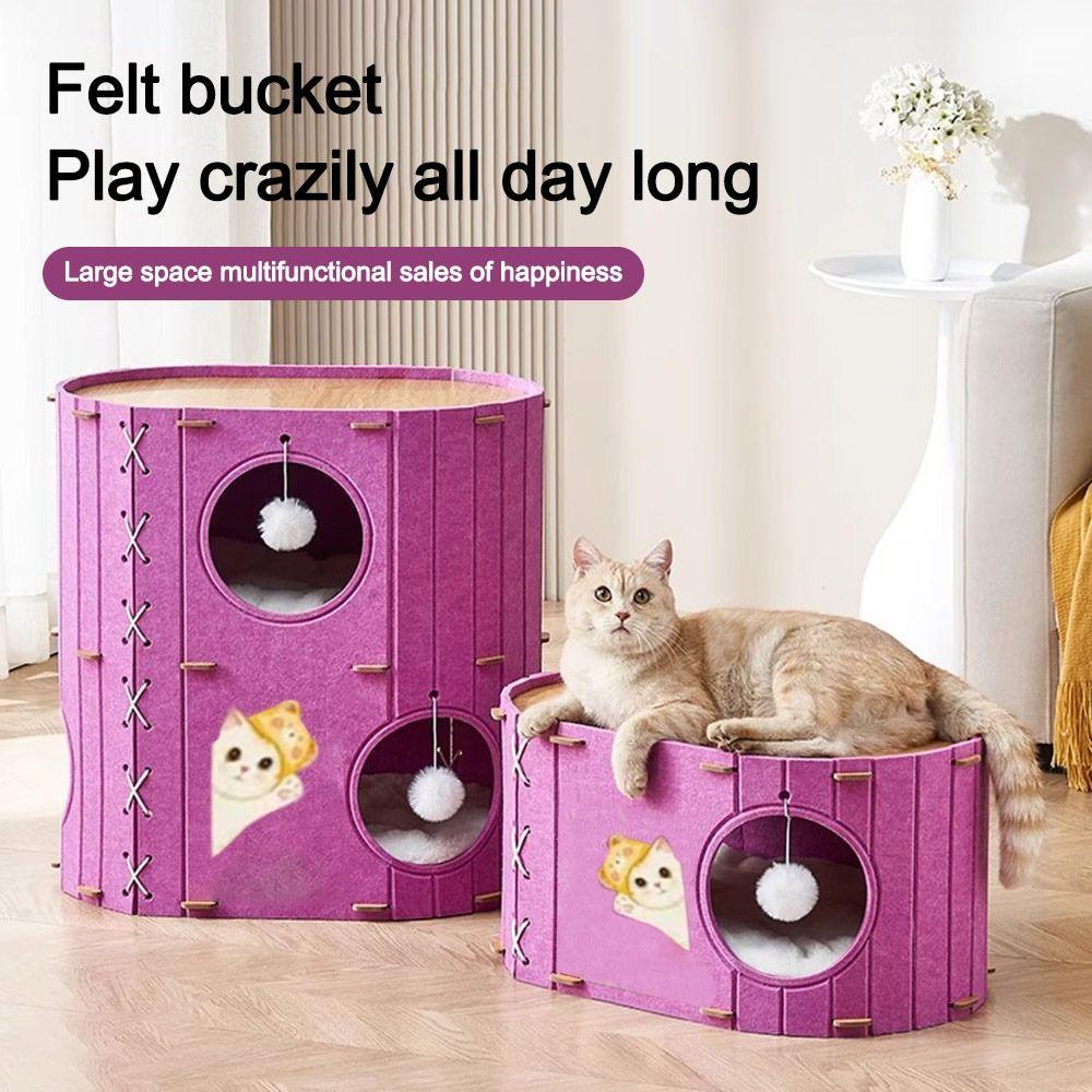 Wear Resistant Cat Nest Multi Layer Cat House New Cat Climbing Frame  Pet Accessories