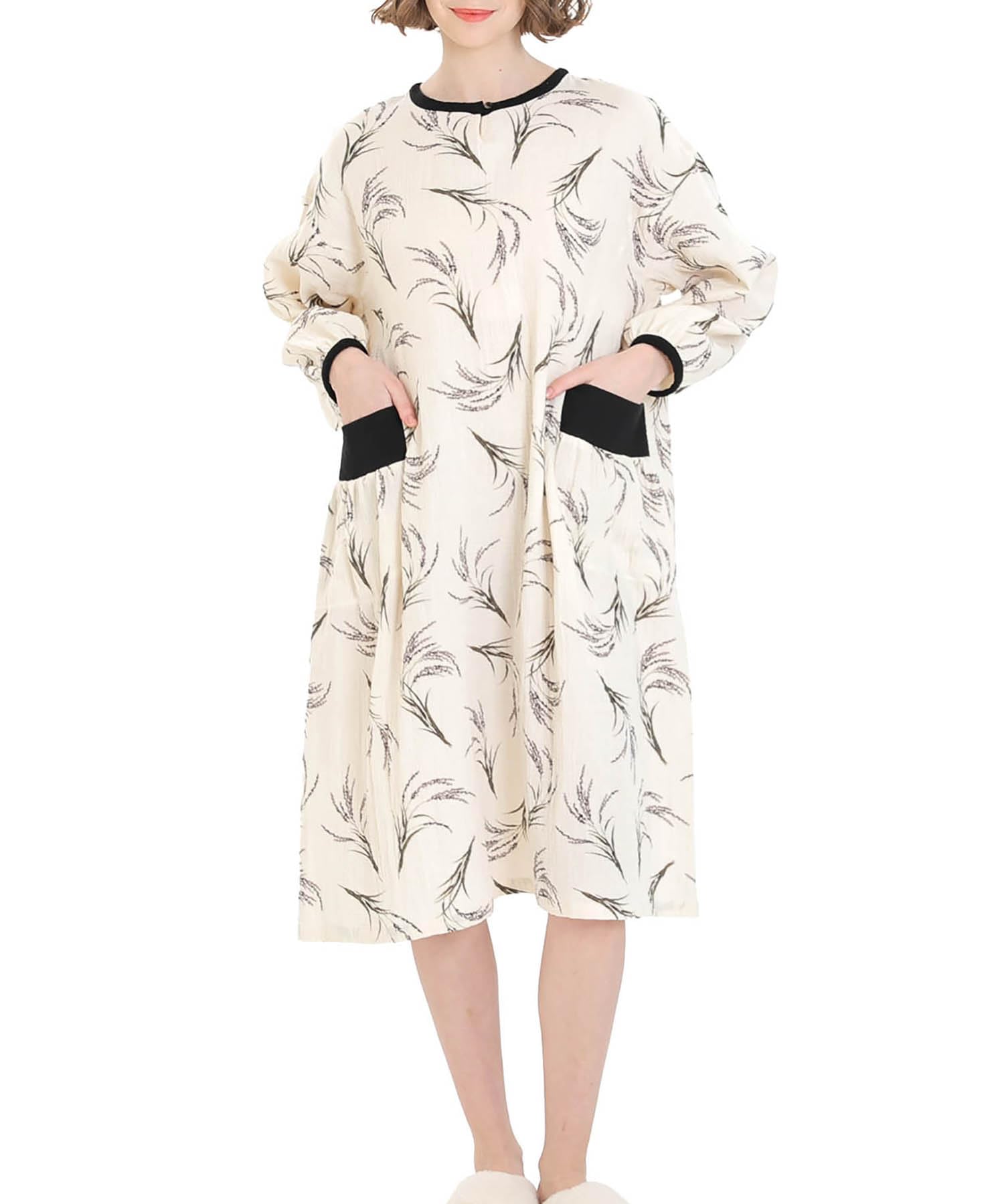 

Narue Cream Puff Gauze Harvest Dress (R)