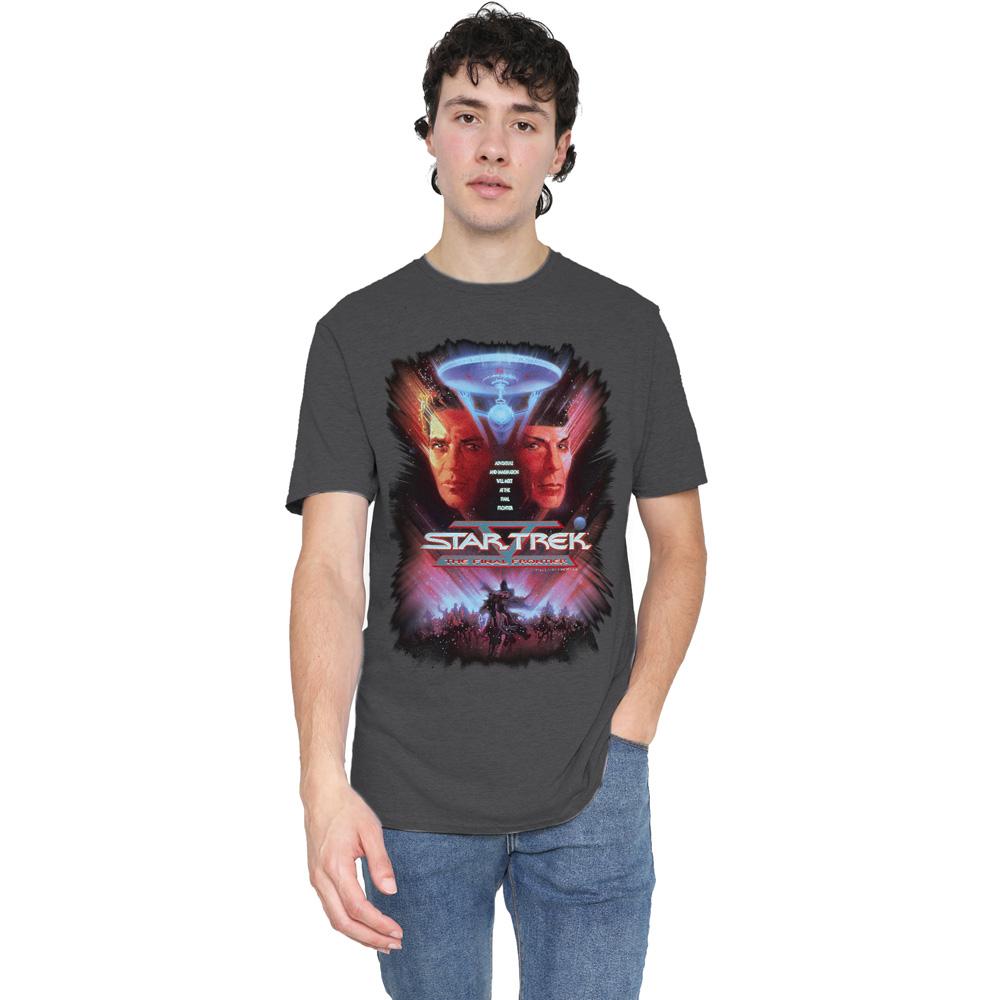 STAR TREK Unisex Adult The Final Frontier T-Shirt