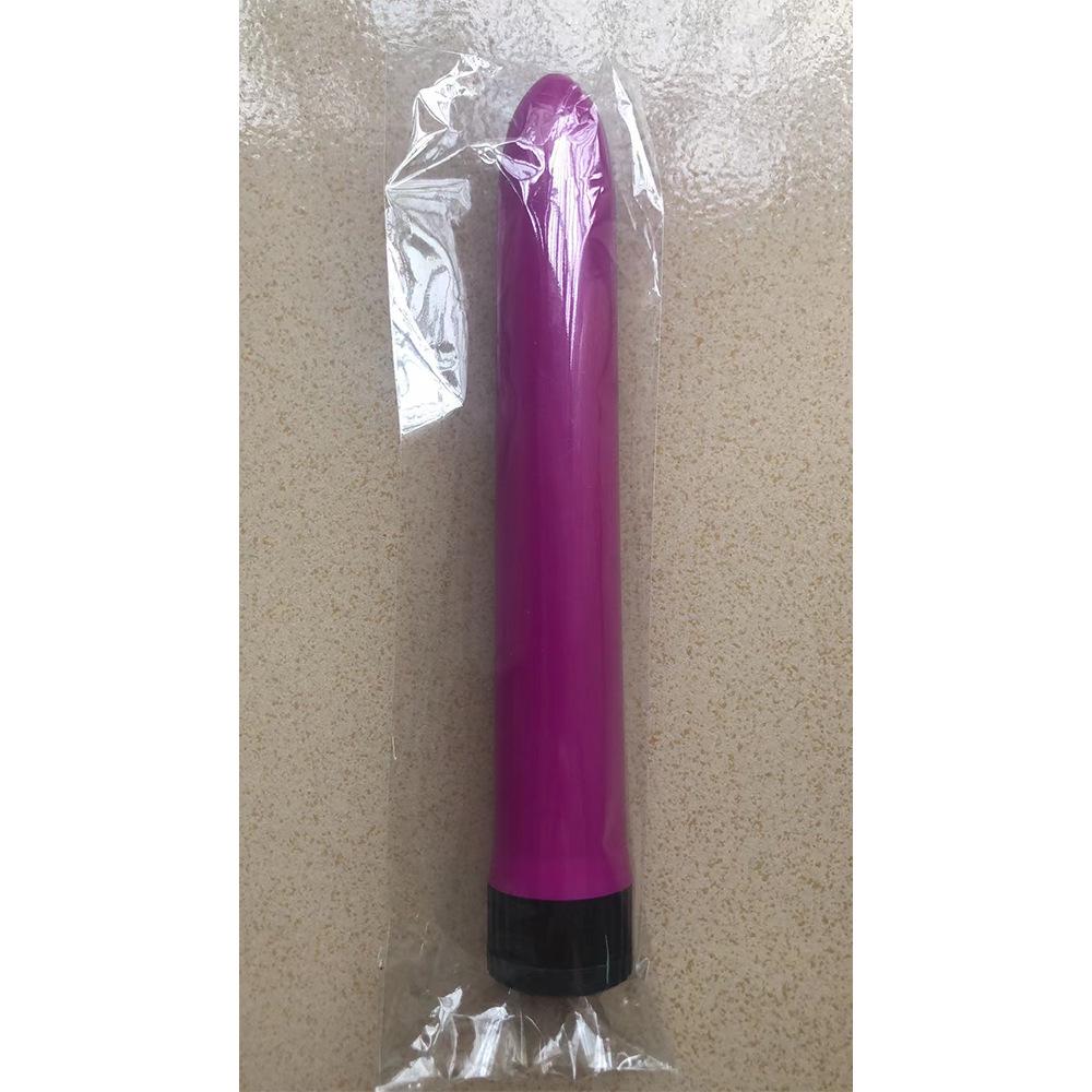 Variable Speed 7-Inch Electroplated Vibrator for Women - Silent Self-Pleasure Massager