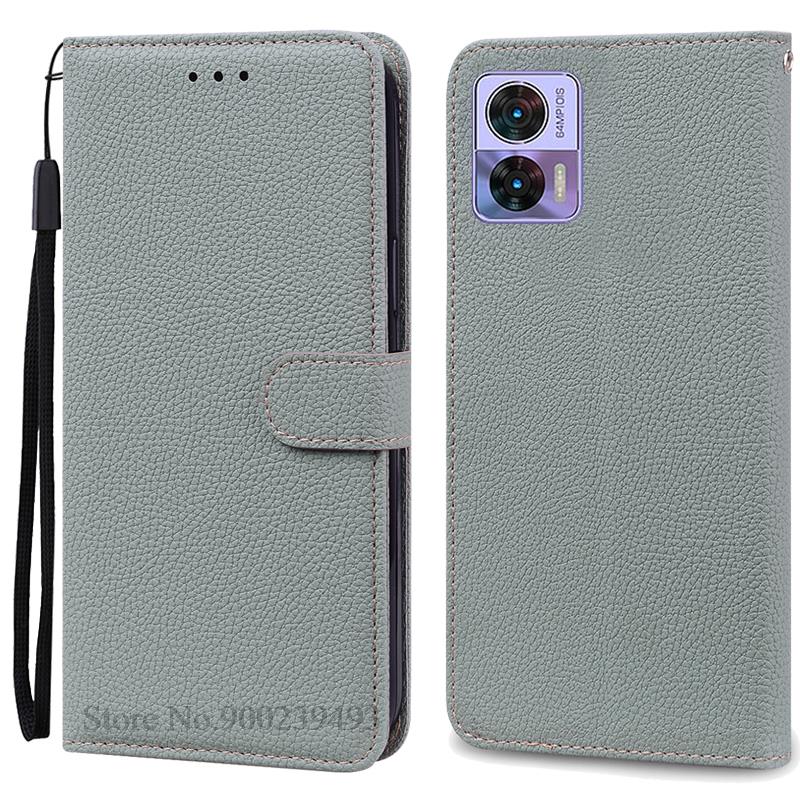 כיסוי למכשיר Moto Edge 30 Neo כיסוי ארנק מתקפל מעור סיליקון עבור Motorola Moto Edge 30 Neo כיסוי סיליקון למכשיר כיסוי קוק פונדס