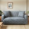 Gedruckter Stretch-Sofabezug mit Kissenbezug, Couchbezug, Möbelschutz für Schlafzimmer, Büro, Wohnzimmer, Heimdekoration