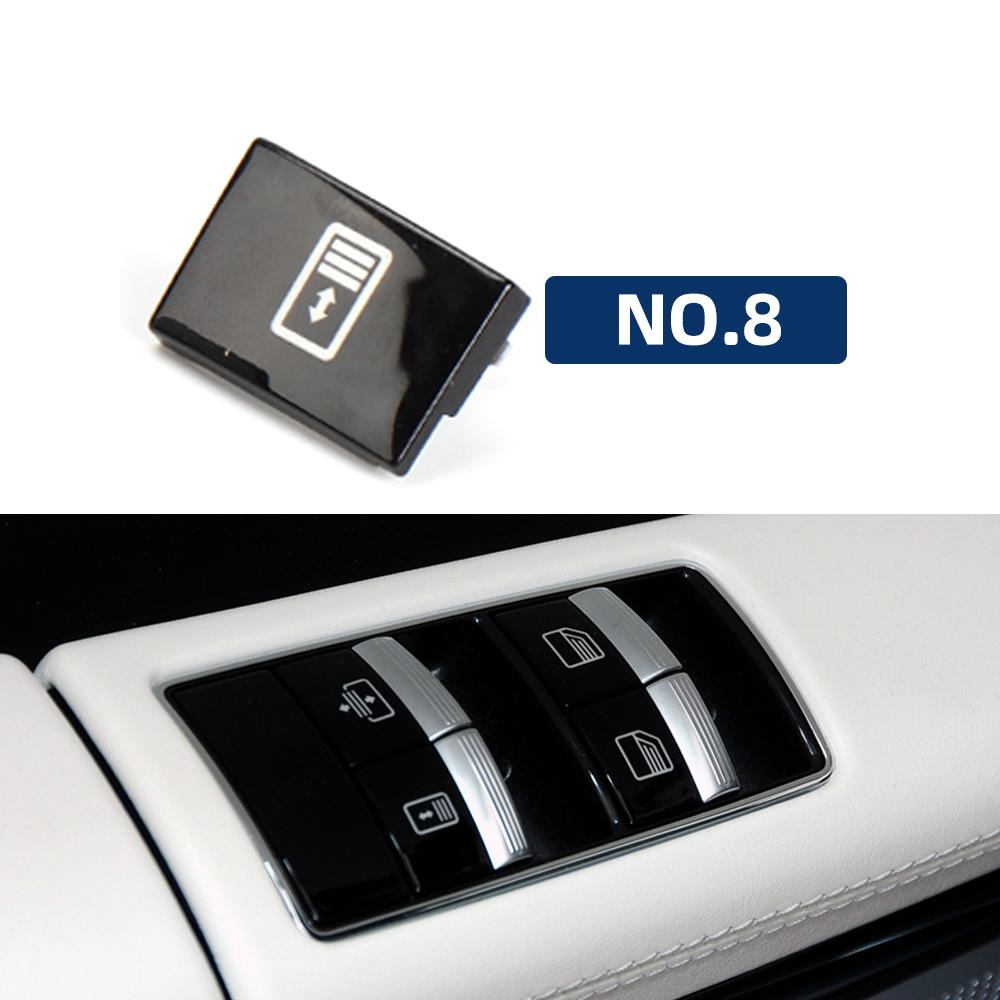 Car interior Window Glass Lifter Button Switch Cover For Mercedes Benz S class W221 Automotive Electric Glass Lift Switch Button