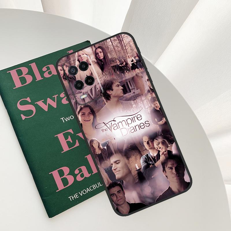 The Vampire Diaries Case For Oppo A54 A74 A94 A54S A57S A15 A16 A17 A52 A72 A76 A96 A58 A78 A98 A77 A5 A9 Cover