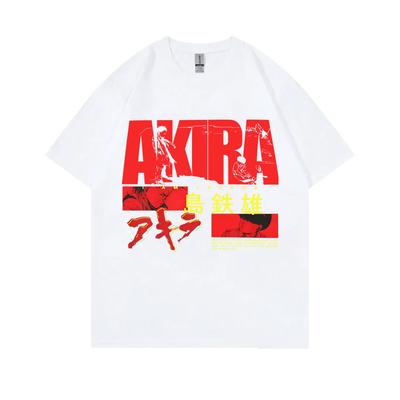 Anime Akira Shima Tetsuo Graphic T Shirts Unisexga Retro Shotaro Kaneda Print Tshirt Unisex Womens Cartoon Casual Crewneck Tshirts