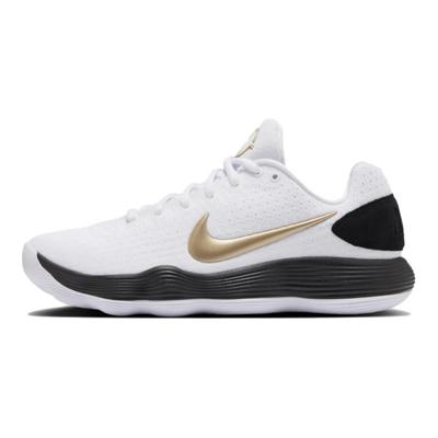 Zapatillas Hyperdunk 2017 Low Blancas Oro Metálico Negras HV1793-170