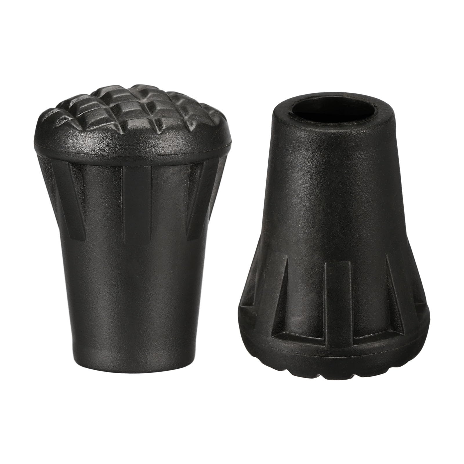 

M METERXITY 2pcs Trekking Pole Tip Cap Cane Hiking Stick Tip Replacement Walking Stick Protective Accessories for Hiking Walking Camping - (10.5mm,