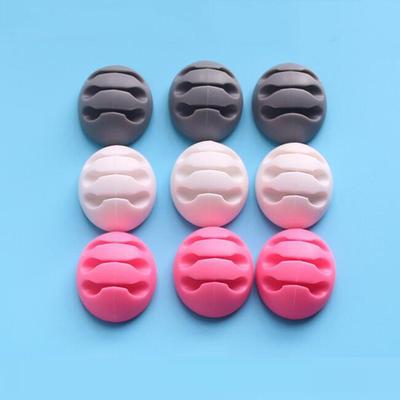 Cable Holder Protector Management Device Organizer Desktop Plug Retention Clips Power Cord Winder