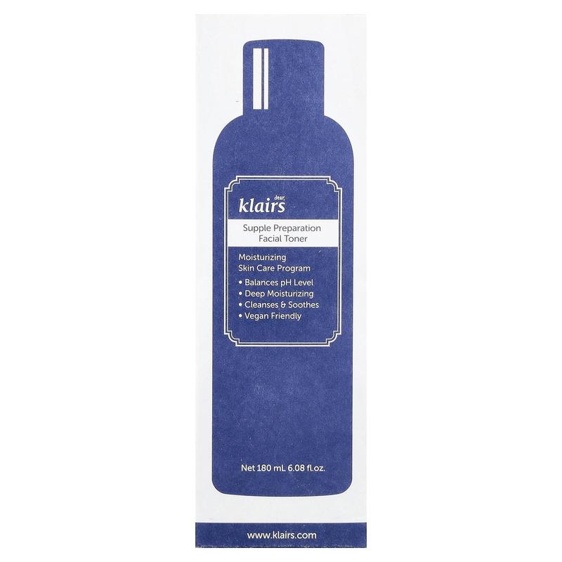 Liebe/r, Klairs, Supple Preparation Gesichtstoner, 180ml, Gleicht den pH-Wert aus