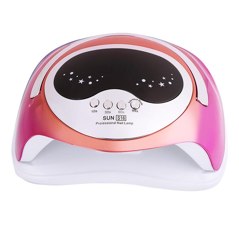 

Gradient High-Power LED UV Nail Lamp: Dual Light Quick-Dry Portable Phototherapy Dryer