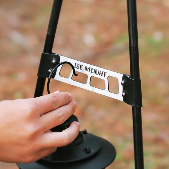 Triangle Rack Buckle Hole Design High Hardness Good Toughness Stable Easy to Install Hanging Items Stainless Steel Camping