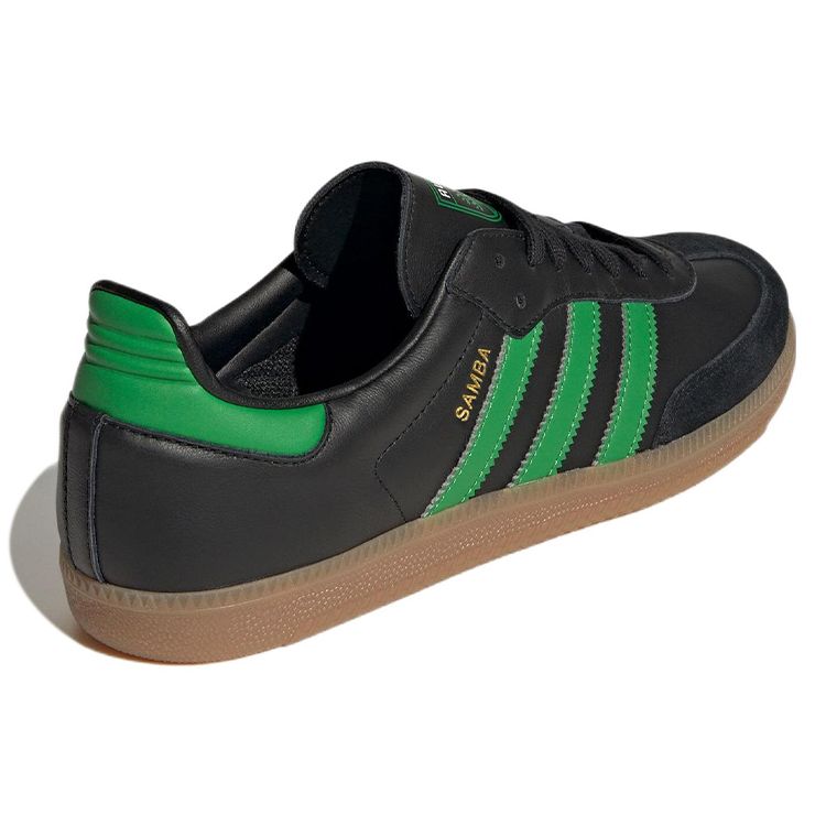Adidas Samba Team Austin FC Unisex Sneakers Black Core-Black Real-Green HQ7035