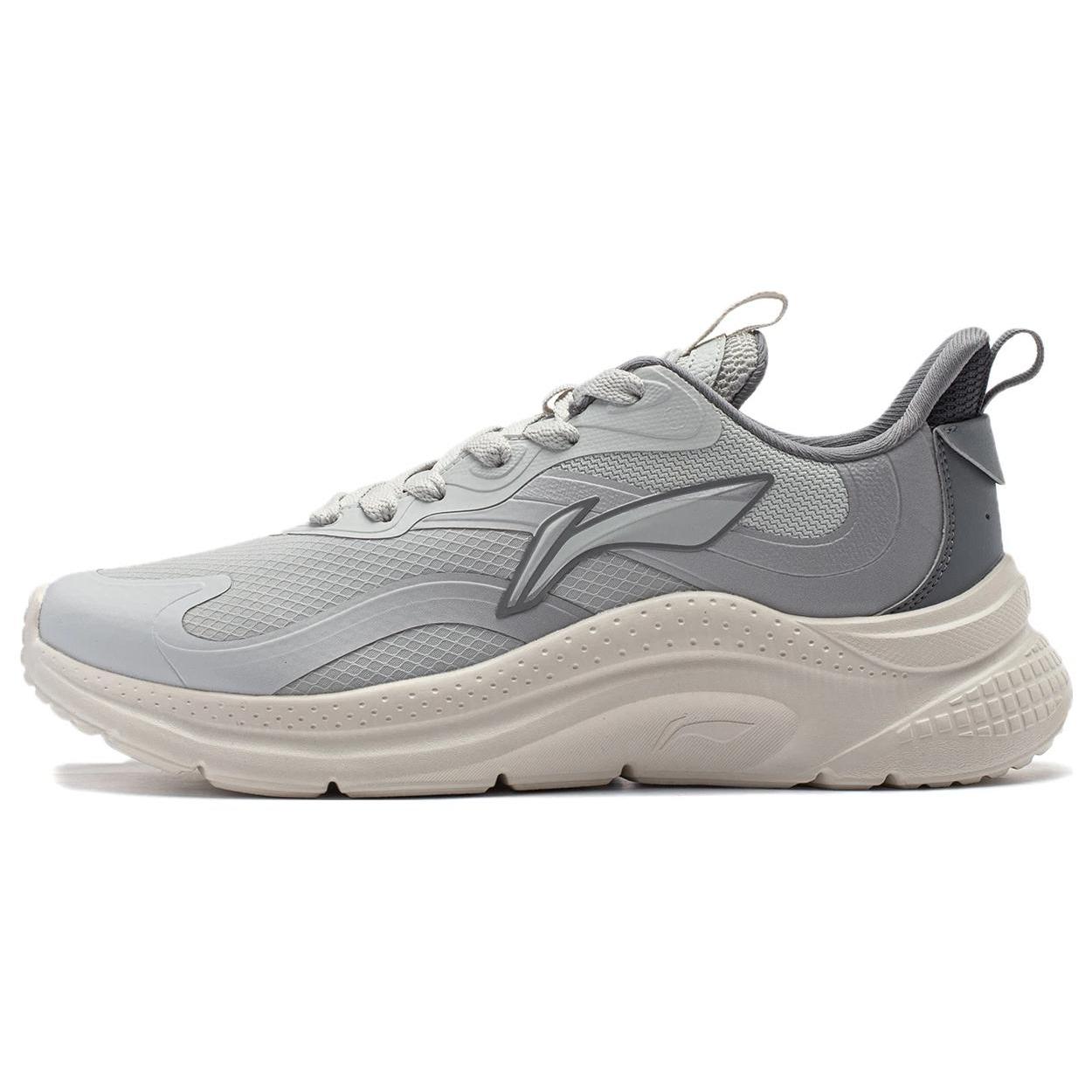 

Li Ning Youyi Abrasion Resistant Breathable Low top Casual Shoes Men s Gray AGLT151-1 41